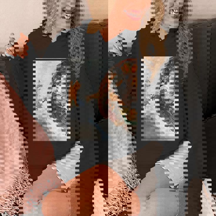 ミケランジェロの愉快な創作猫ミーム。 パーカー