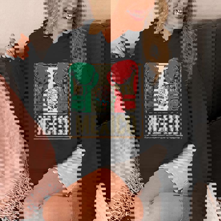 メキシコ ボクシンググローブ メキシコプライド スポーツファン ボクサーメンズ パーカー