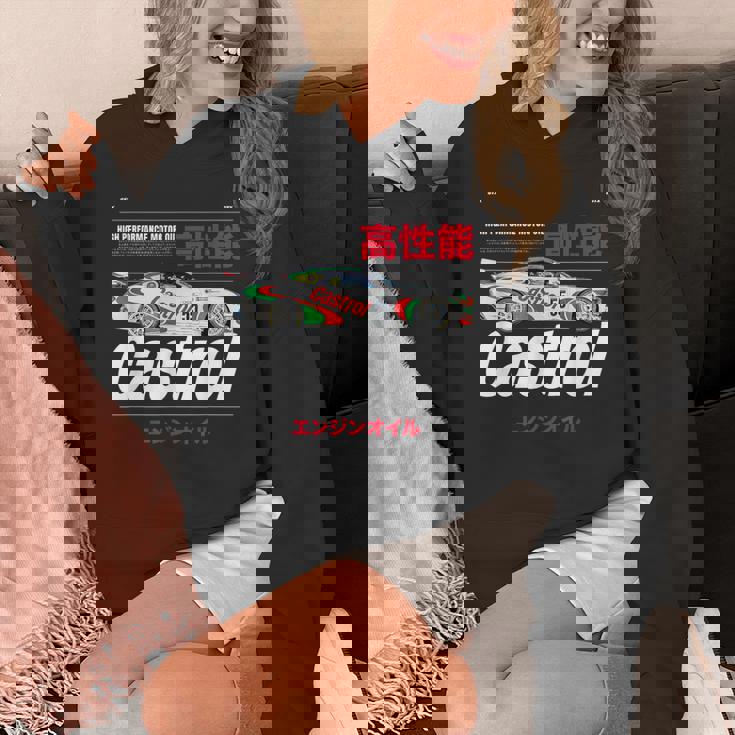 モーターオイル レーシングカー 日本語グラフィック Papl3540 パーカー