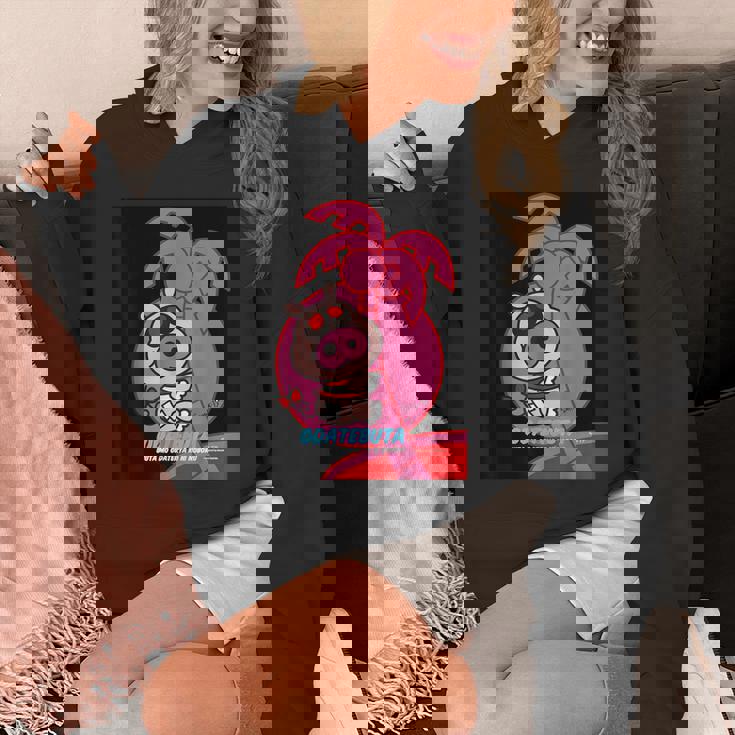 ヤッターマン 吉田すずかデザインa（おだてブタ） パーカー