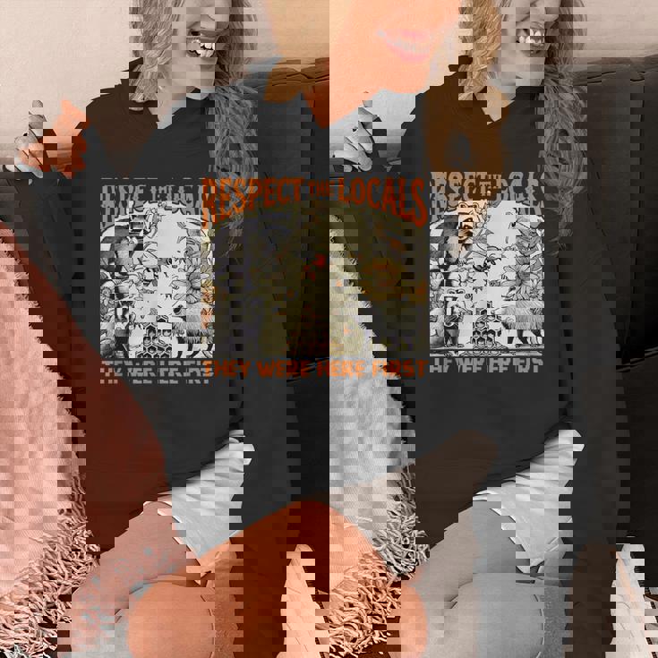 リスペクト Locals オポッサム スカンク アライグマ ハチミツ パーカー