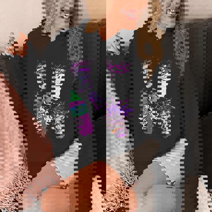 リーンシャツ、パープルドランク、ダーティダブルカップ、リーンラインスモーク パーカー