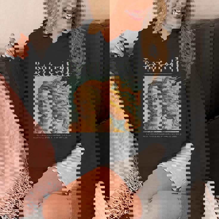 ルネッサンス美的ボッティチェリ ヴィーナスの誕生 アートデザイン 長袖tシャツ パーカー