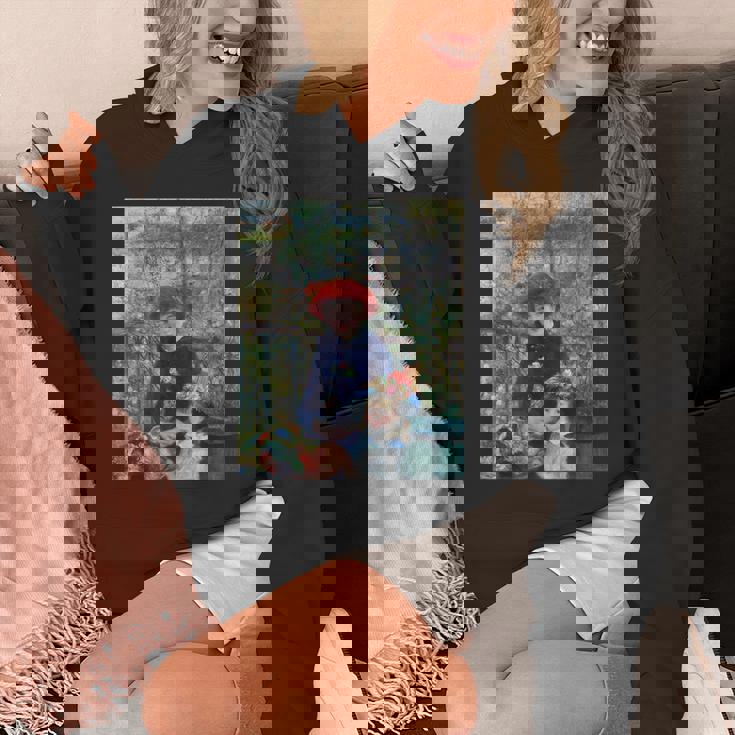 ルノワール二人の姉妹（テラス） パーカー