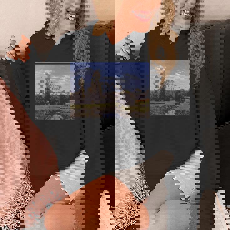 ルールのモネの眺め ル・アーヴル 長袖tシャツ パーカー