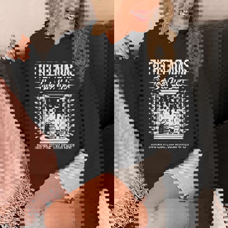 レトロ 疲れたママ ブッククラブ 本っぽい Booktrovert パーカー