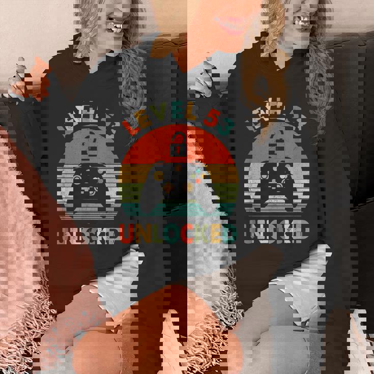 レベル53アンロック ヴィンテージ 53歳の誕生日ゲーマー 面白いゲーム パーカー