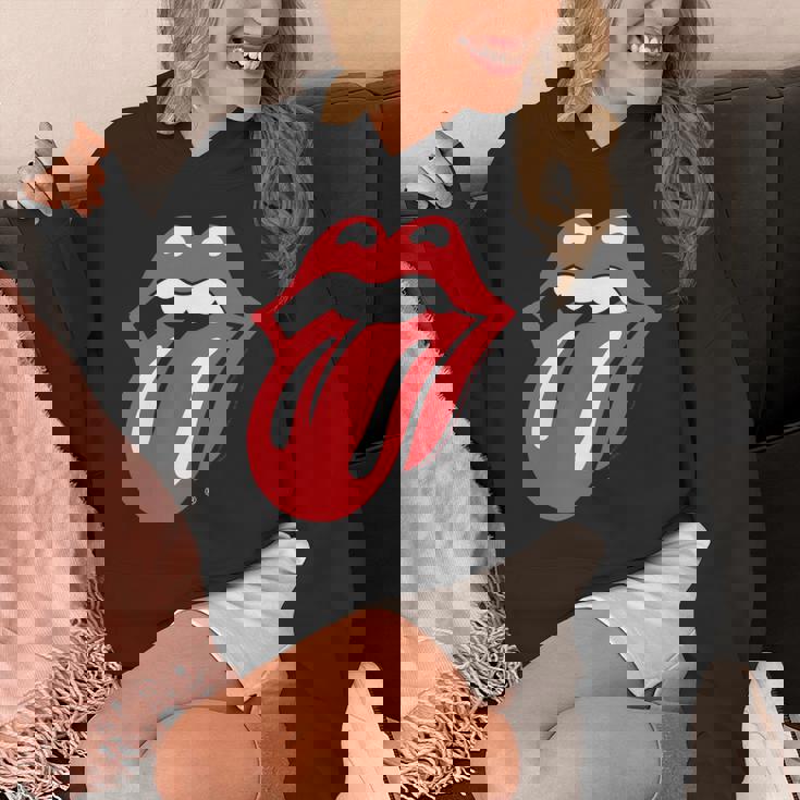 ローリングストーンズ 公式クラシックタン 長袖tシャツ パーカー