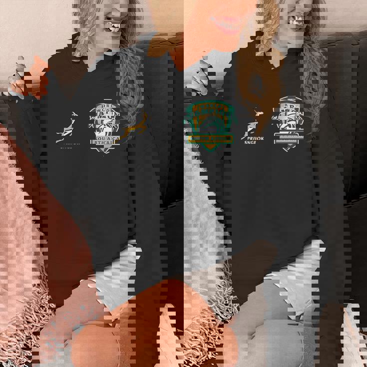 ワールドチャンピオンpringbok Bokke 南アフリカ ラグビー 長袖tシャツ パーカー