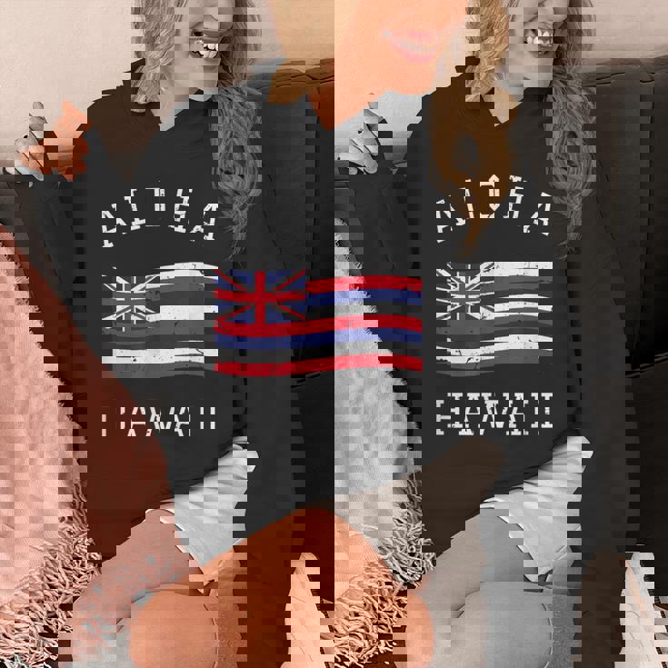 ヴィンテージ アロハ州 ハワイ国旗 ハワイアン 旗 メンズ レディース パーカー