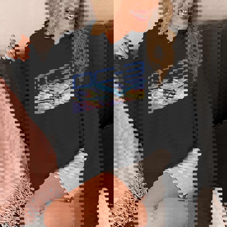 ヴィンテージ エアライン Dc-3 飛行機 パーカー