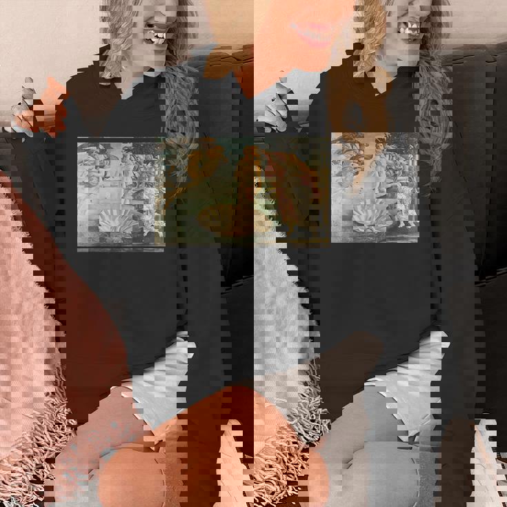 ヴィーナスの誕生／サンドロ・ボッティチェッリ【世界の名画】（高精細画質）女神 美術館アート パーカー