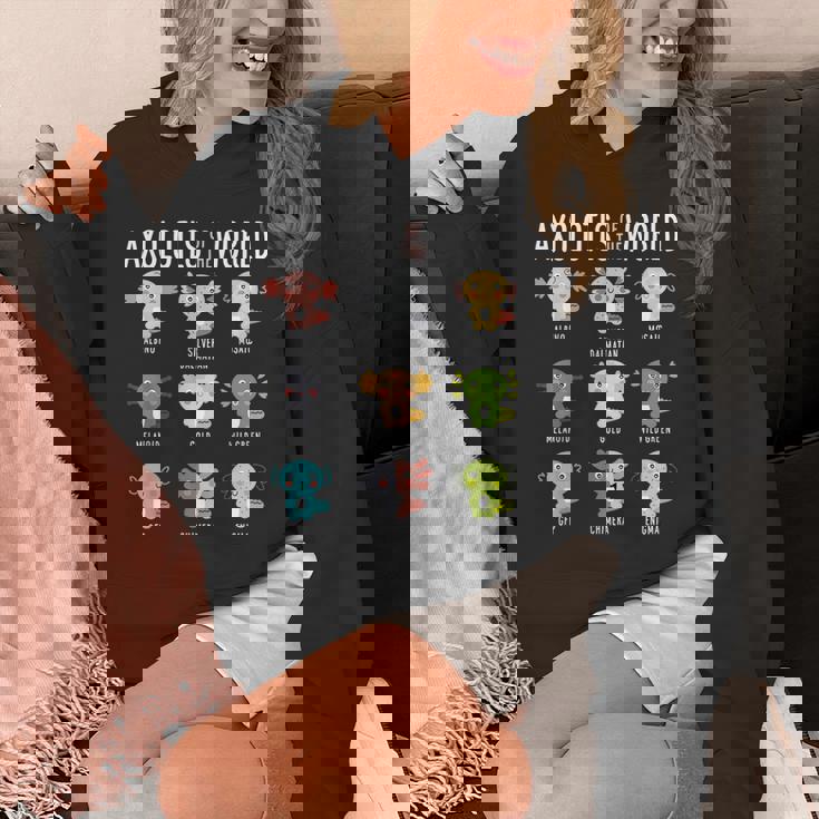 世界のウーパールーパー両生類動物好きカワイイ パーカー