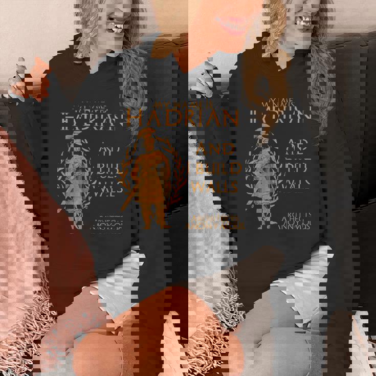 古代ローマ 皇帝ハドリアヌス 建築家 匿名 面白い パーカー