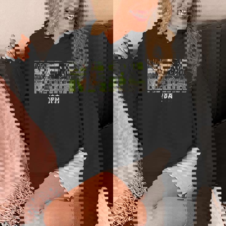 奈良県 Japan 日本の都市 奈良ヴィンテージ お土産 パーカー