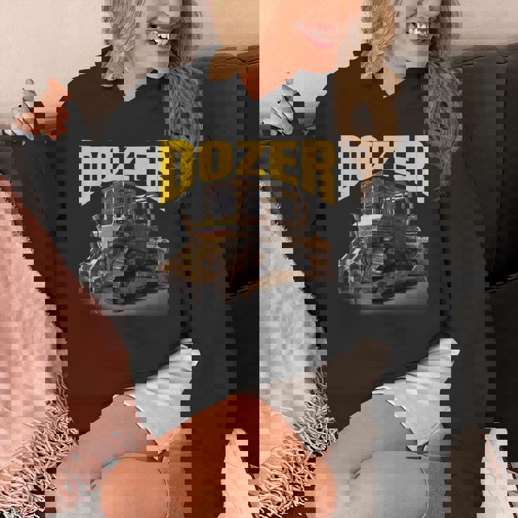 完璧な重機ブルドーザーtシャツ パーカー