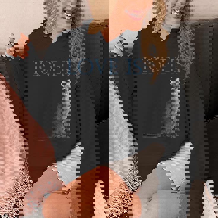 愛はアビシニアンキャット パーカー