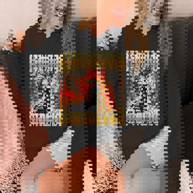 痔 征服者 ジョーク 攻勢 奇妙 面白い ミーム クリンジ パーカー