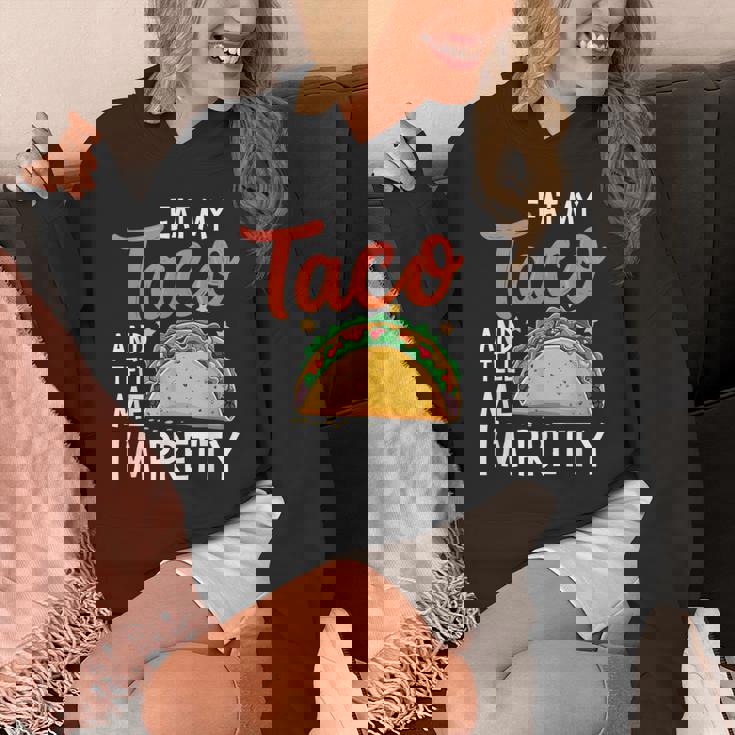 私のタコスを食べて、私はかなり食通好きだと教えて パーカー