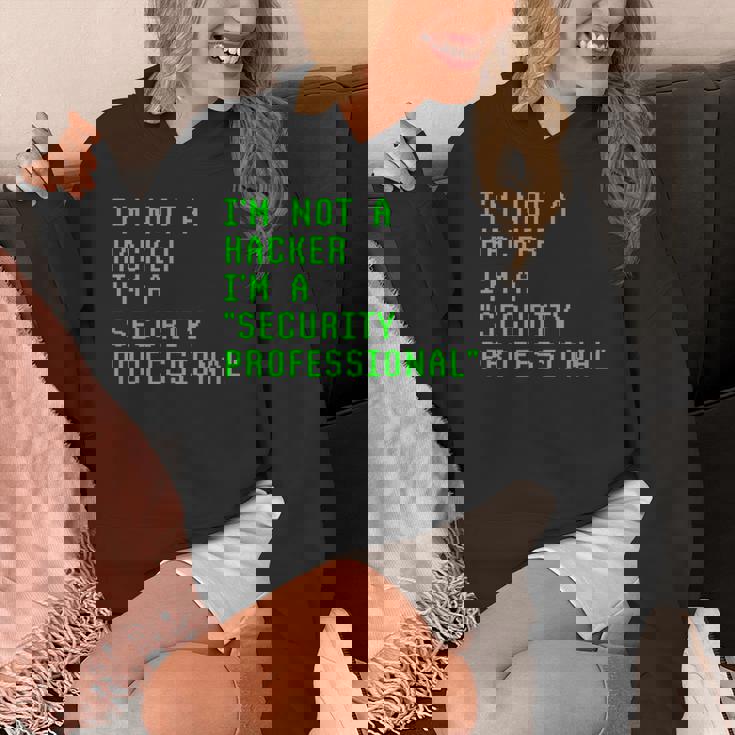 私はハッカーではありません私はサイバーセキュリティの専門家のコンピューターです Cyberecurity パーカー