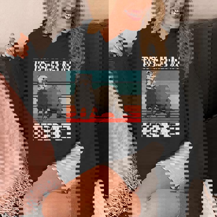 私はフェレット ハロウィン ペットオーナー フェレット パーカー