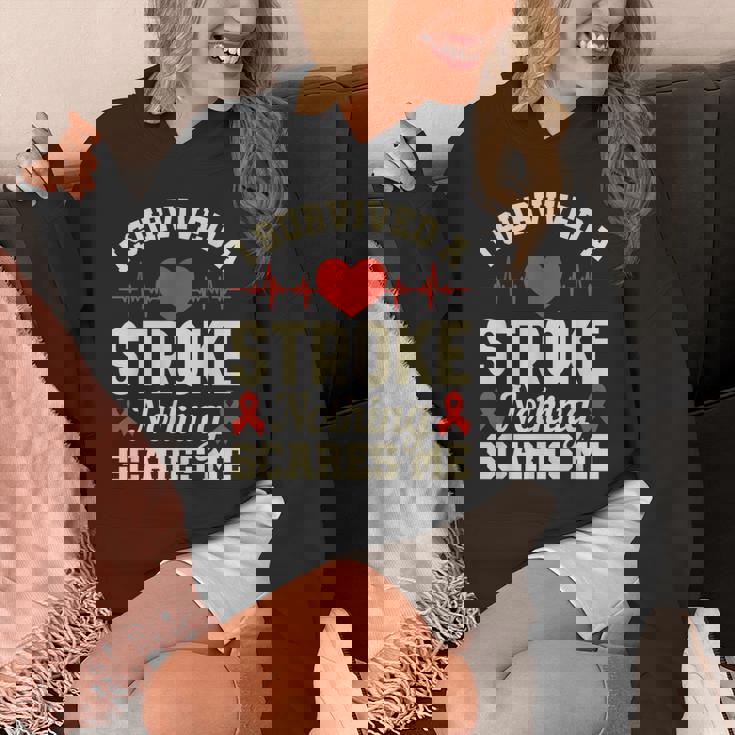 私は脳卒中を生き延びました何も私を怖がらせません-脳卒中の認識 パーカー