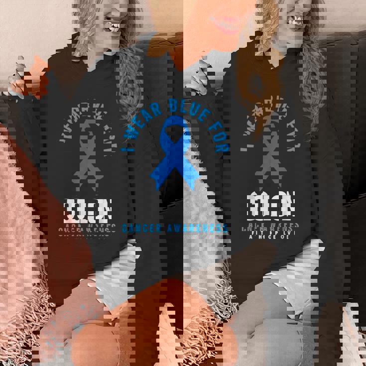 結腸直腸癌 I Wear Blue For Colon Cancer Awareness パーカー