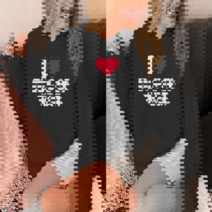 綱引き大好き パーカー