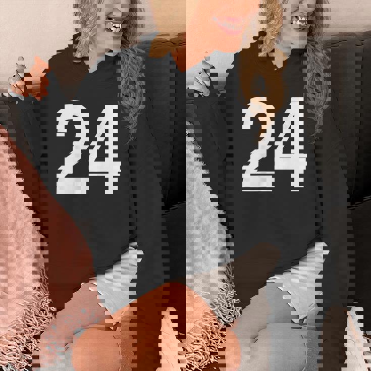 背番号24 番号付きシャツ番号 パーカー