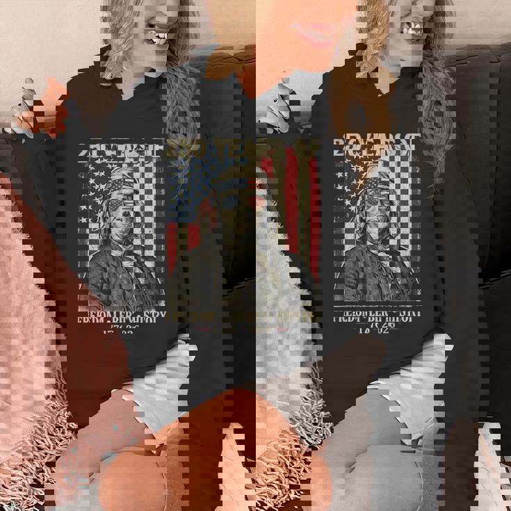 自由の250年 自由の歴史 創設父 レトロ 長袖tシャツ パーカー