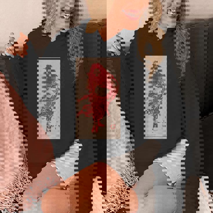 葛飾北斎 「朱描き鍾馗・朱鍾馗・赤鍾馗」 パーカー