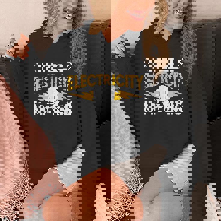 血管に電気を感じる 電気工事士 パーカー