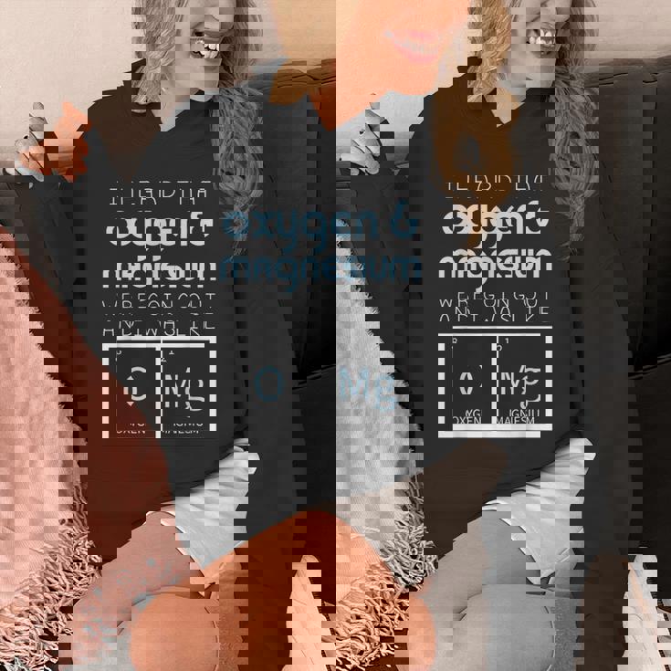 酸素 マグネシウム お出かけ 科学 Omg おもしろ化学 オタク パーカー