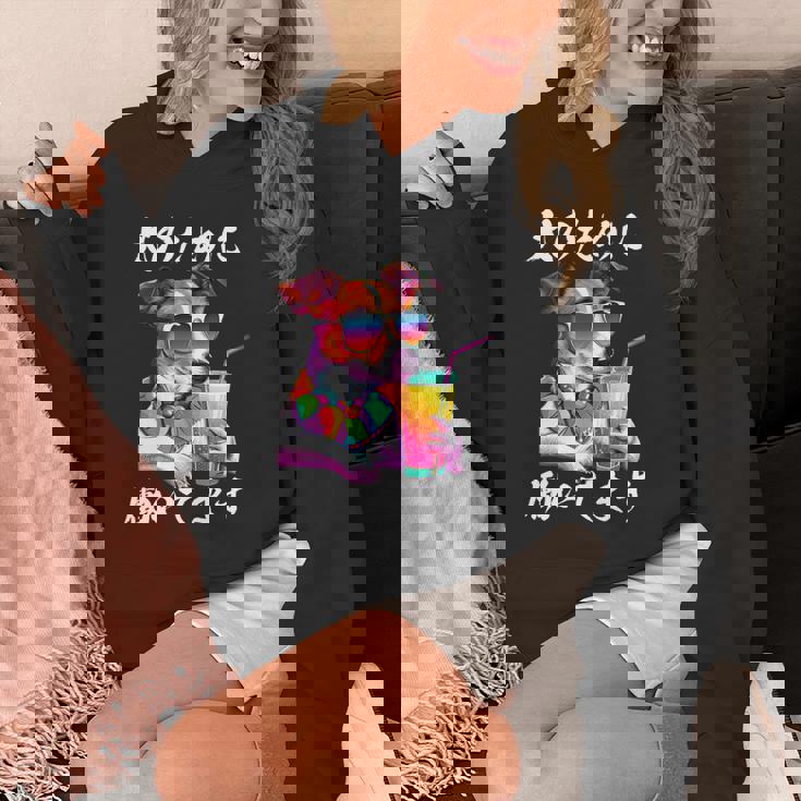 面白いtシャツ ジャックラッセルテリア イヌ わんこ メンズ 犬好き グッズ おもしろ 面白い 服 ネタ 長袖tシャツ パーカー