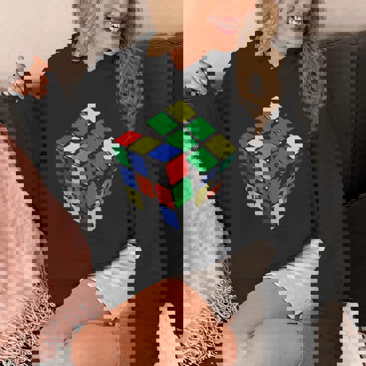 面白いオタクシェルドンパズルキューブ数学科学教師オタク パーカー