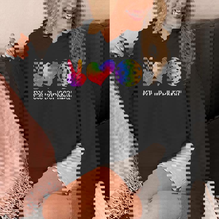 面白いピックルボール タイダイ 引退した平和愛のピックルボール パーカー