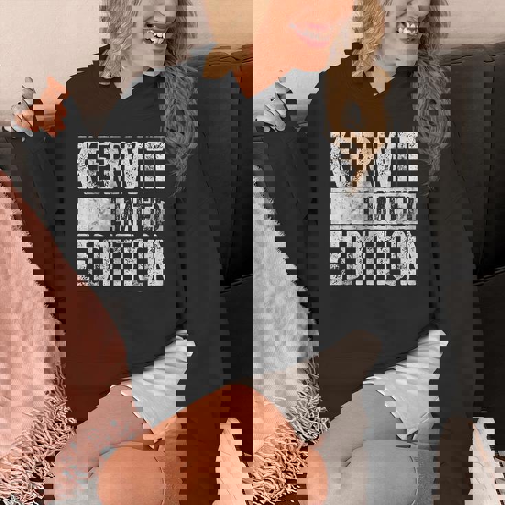 面白い名前ジョークシャツ カーミット限定版 パーカー