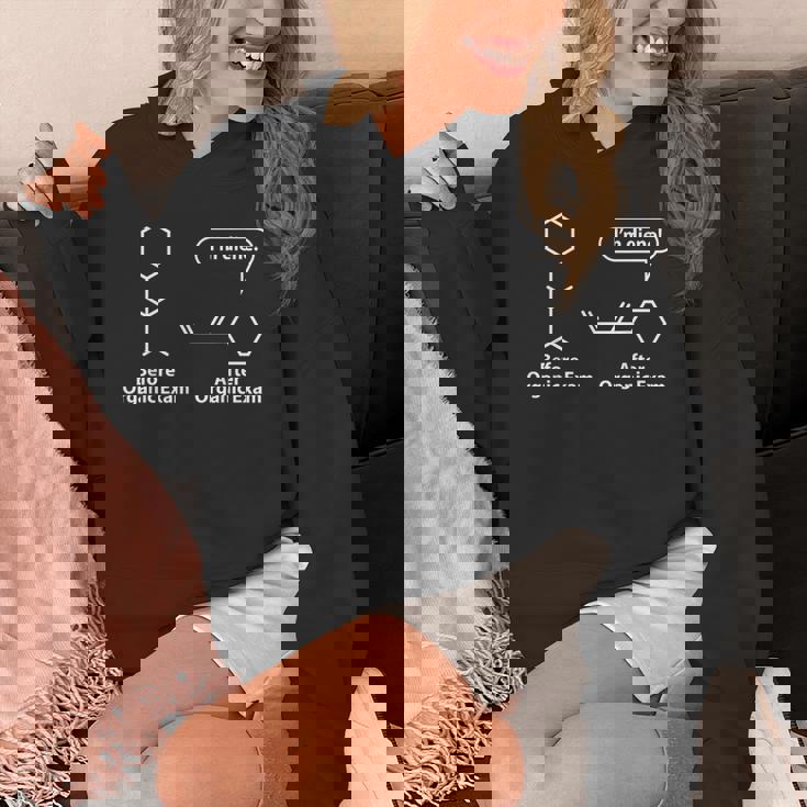 面白い駄洒落-有機化学試験後の前-私は奉仕する パーカー