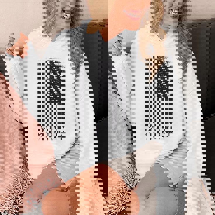 Awesome Barber Usa フラッグ 星 クール コーム ハサミ パーカー