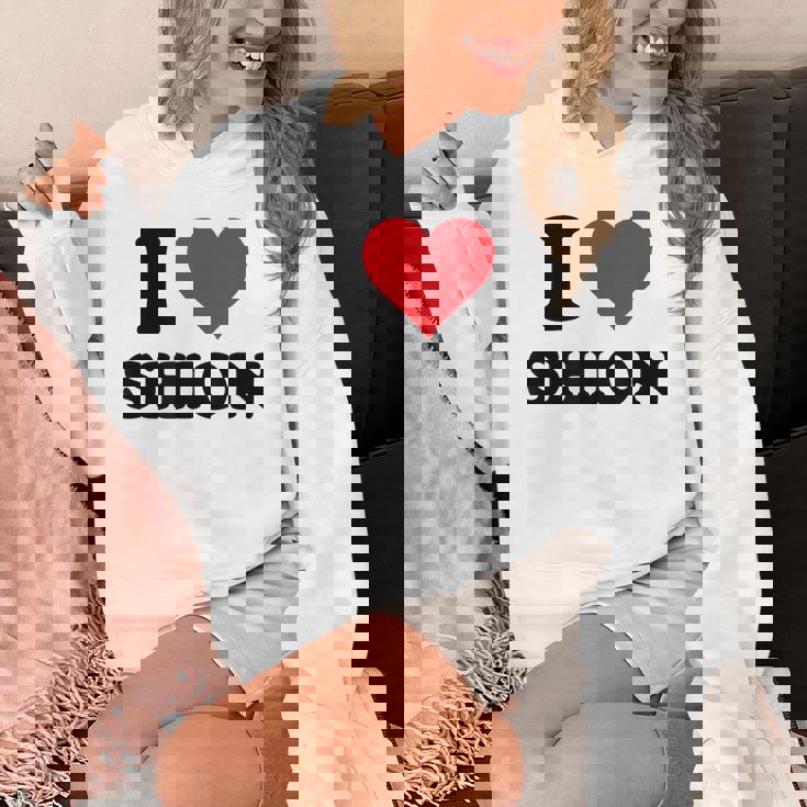 I Hearthion ファーストネーム I Love パーソナライズ パーカー