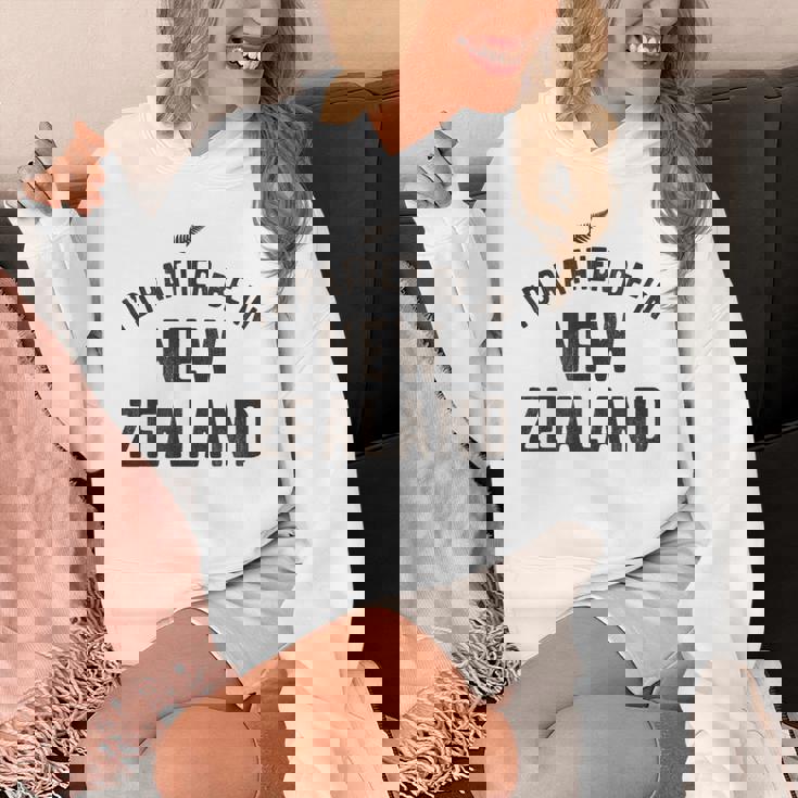 I'd Rather Be In New Zealand Nz Fern Kiwi ギフト パーカー