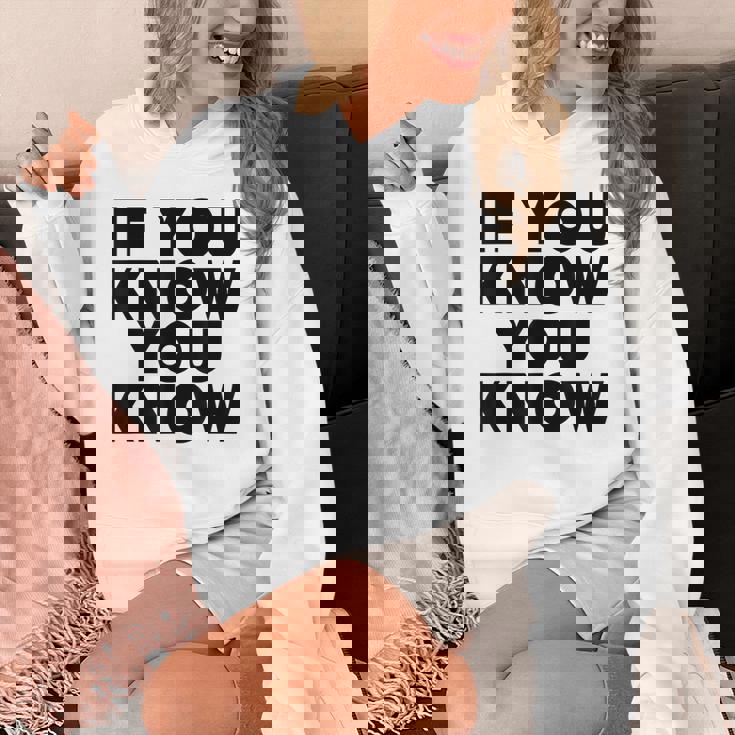 If You Know You Know パーカー