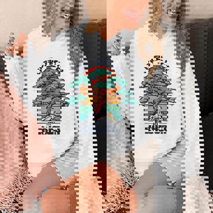 Life Is Better With Bonsai 屋内 盆栽 盆栽ポット 盆栽 パーカー