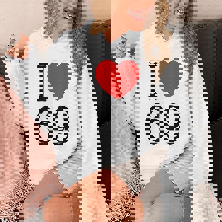 I Love 69 ファニーtシャツ パーカー