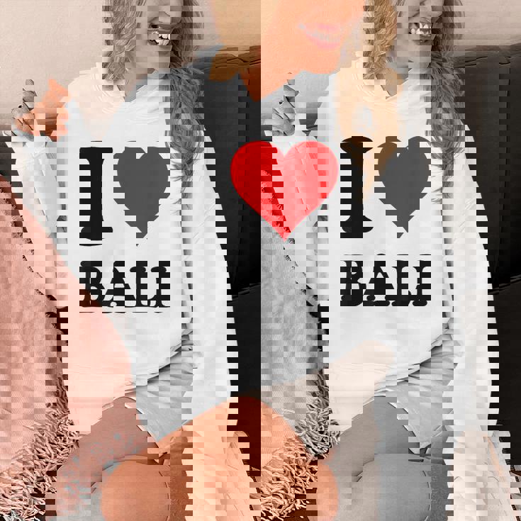 I Love Bali パーカー