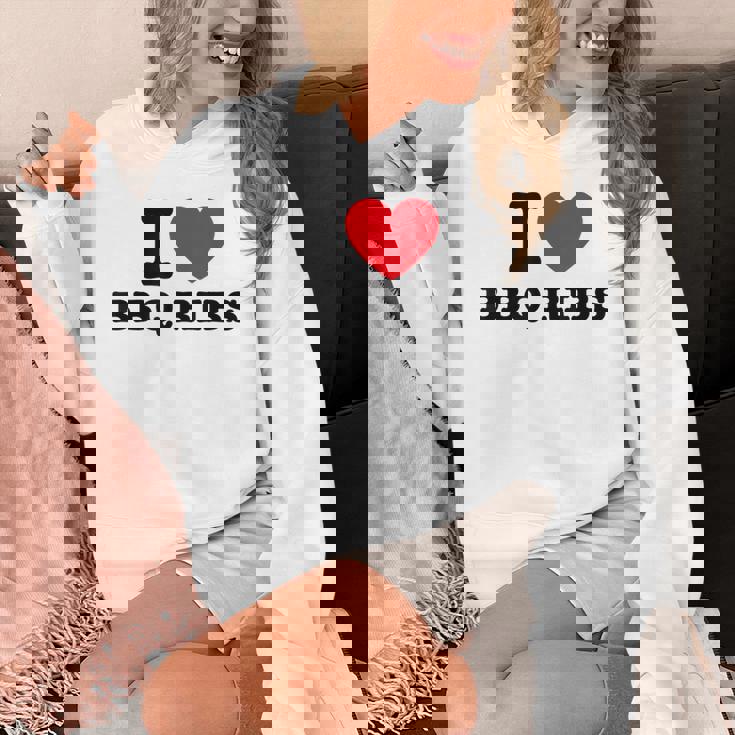 I Love Bbq リブ パーカー