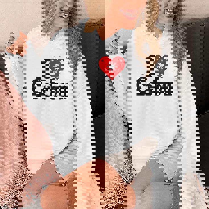 I Love Heart Cebu フィリピン諸島 パーカー