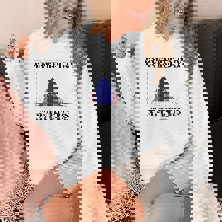 Powered Bytatistics ベルカーブ オタク ユーモア パーカー