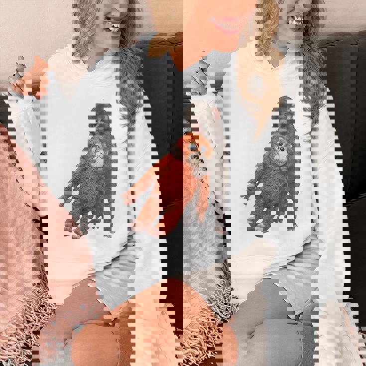 Punch The Monkey Meme X Ape Cute Punch Monkey Baby Meme パーカー