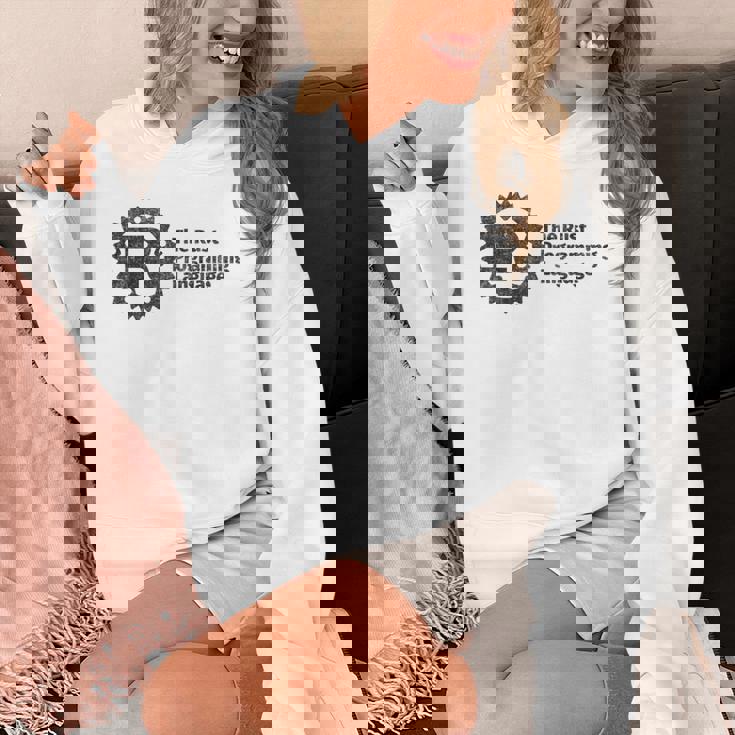 Rust 開発者のためのマルチパラダイムプログラミング言語 長袖tシャツ パーカー